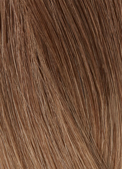 SHOWPONY SUPERFINE WEFT WITH NO CLIPS 8VA LIGHT BROWN 